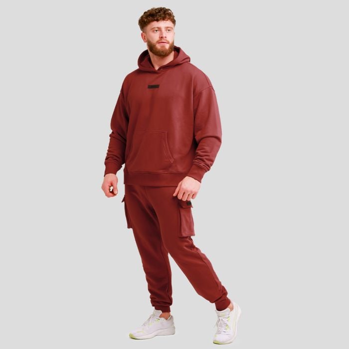 Unstoppable Hoodie in Red - GymBeam XXL