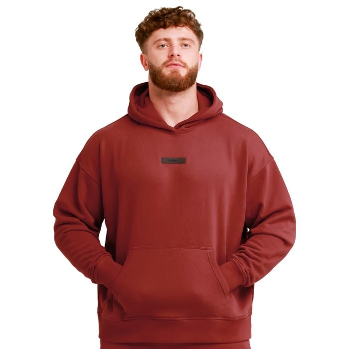 Unstoppable Hoodie in Red - GymBeam XXL