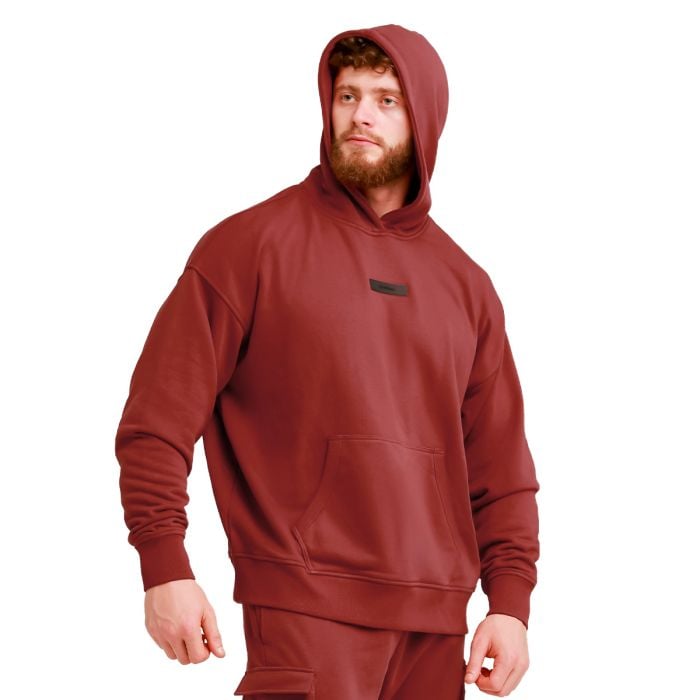 Unstoppable Hoodie in Red - GymBeam XXL