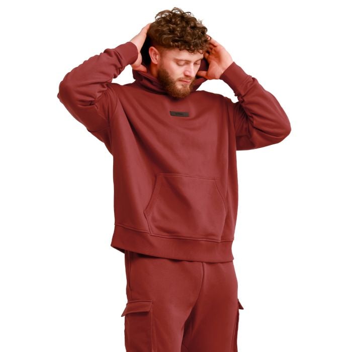 Unstoppable Hoodie in Red - GymBeam XXL