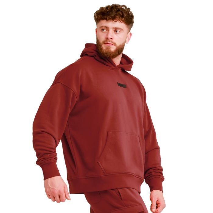 Unstoppable Hoodie in Red - GymBeam XXL