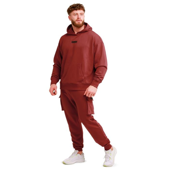 Unstoppable Hoodie in Red - GymBeam XXL
