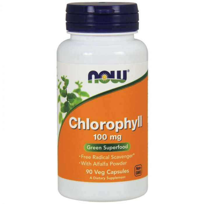 Chlorophyll 100 mg - NOW Foods 90 KAP