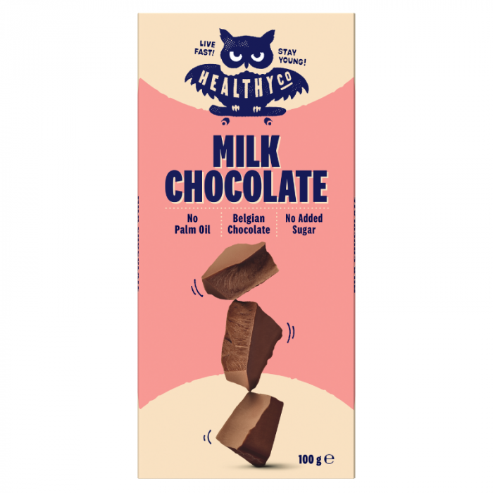 Chocolate - HealthyCo 100 g - milk chocolate