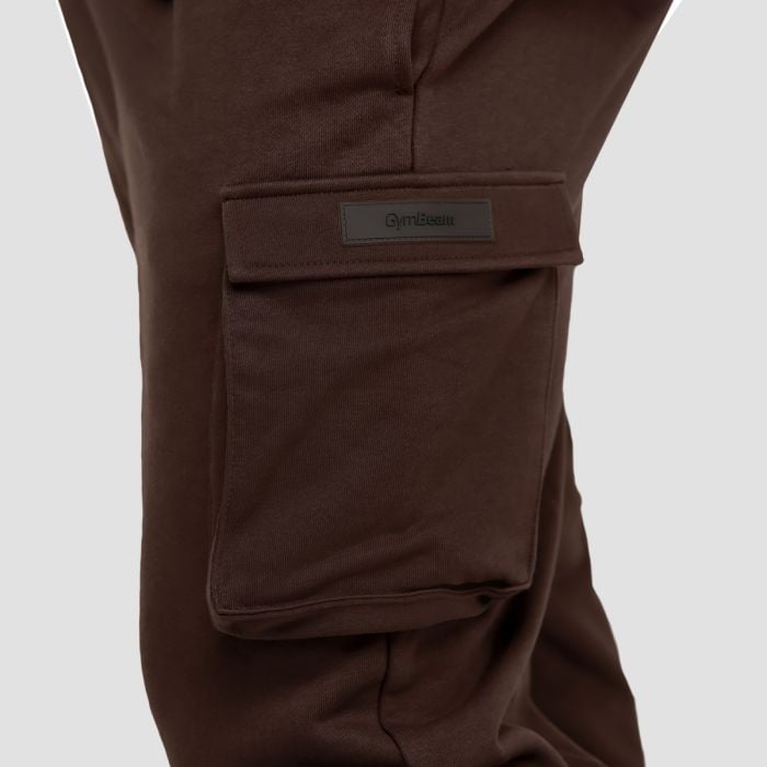 Utility Jogginghose in Brown - GymBeam XL