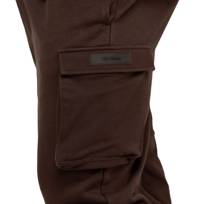 Utility Jogginghose in Brown - GymBeam XL