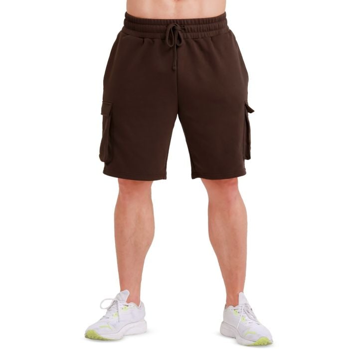 Utility Shorts in Brown - GymBeam L