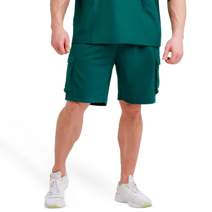 Utility Shorts in Green - GymBeam XXXL