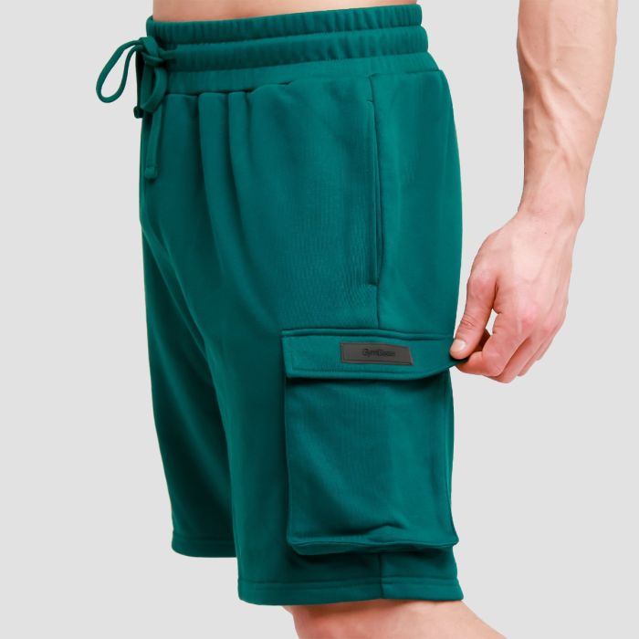 Utility Shorts in Green - GymBeam XXXL
