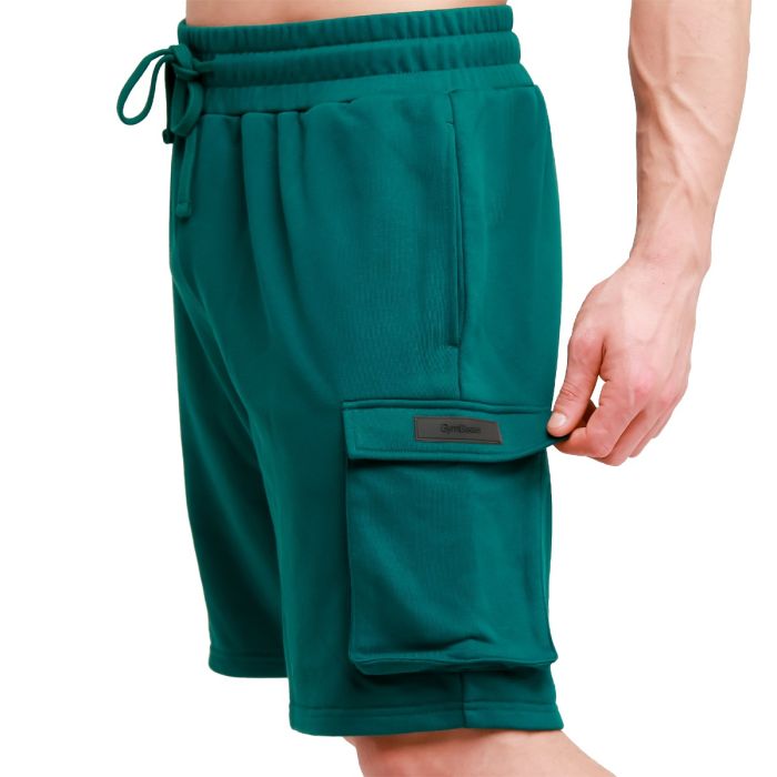 Utility Shorts in Green - GymBeam XXXL