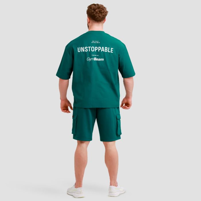 Utility Shorts in Green - GymBeam XXXL
