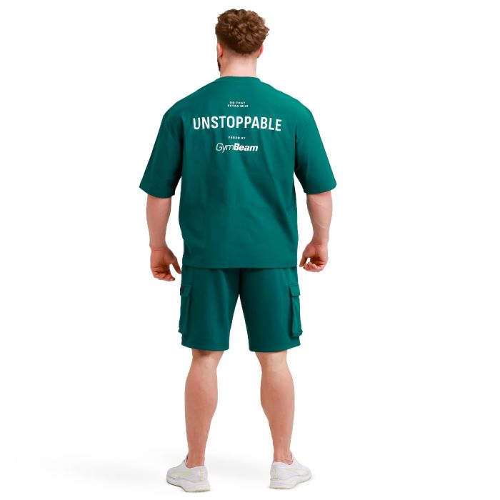 Utility Shorts in Green - GymBeam XXXL
