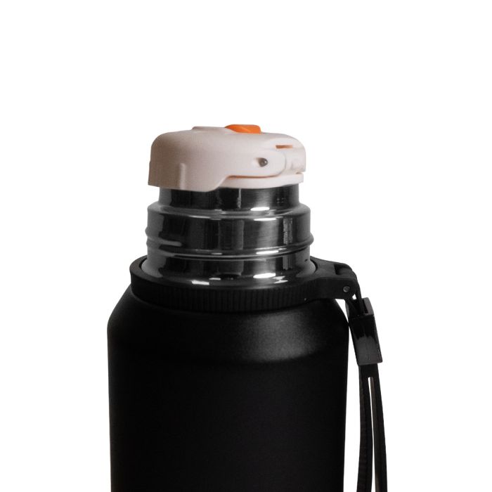 Thermoflasche Steel in Black 1000 ml - GymBeam single_variant