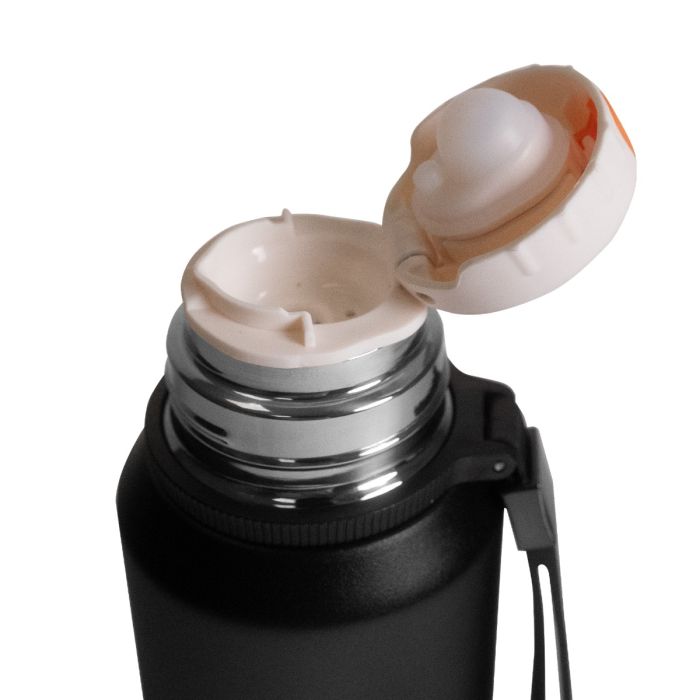 Thermoflasche Steel in Black 1000 ml - GymBeam single_variant