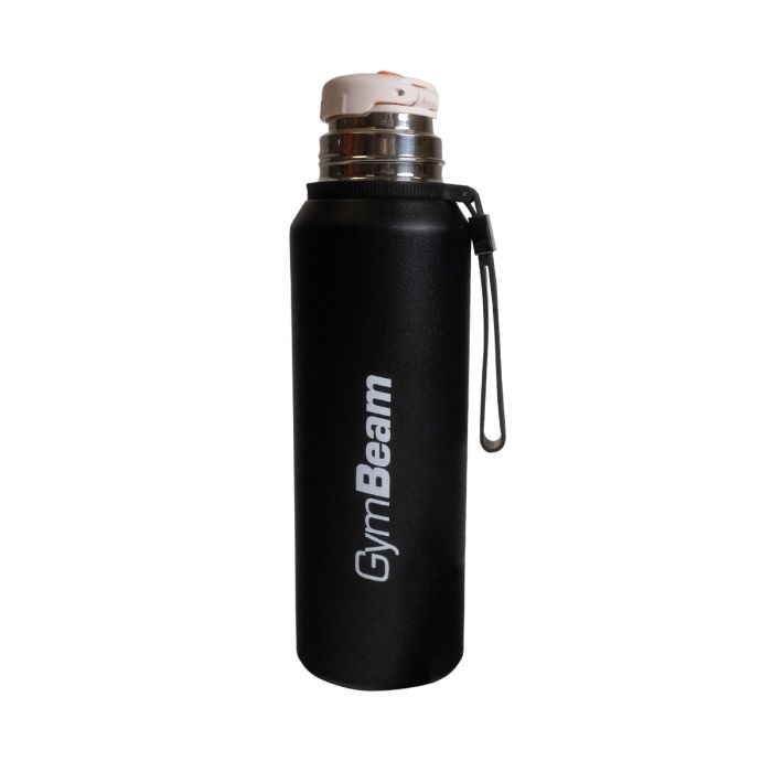 Thermoflasche Steel in Black 1000 ml - GymBeam single_variant
