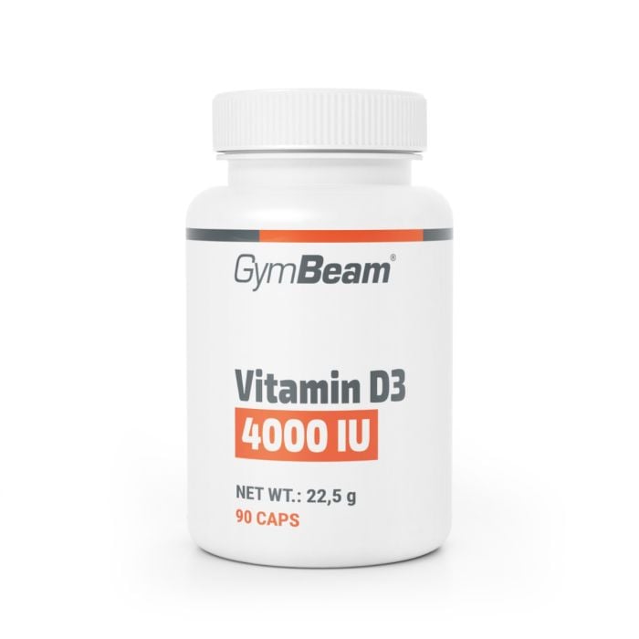 Vitamin D3 (4000 IU) - GymBeam 90 Kapseln - 00
