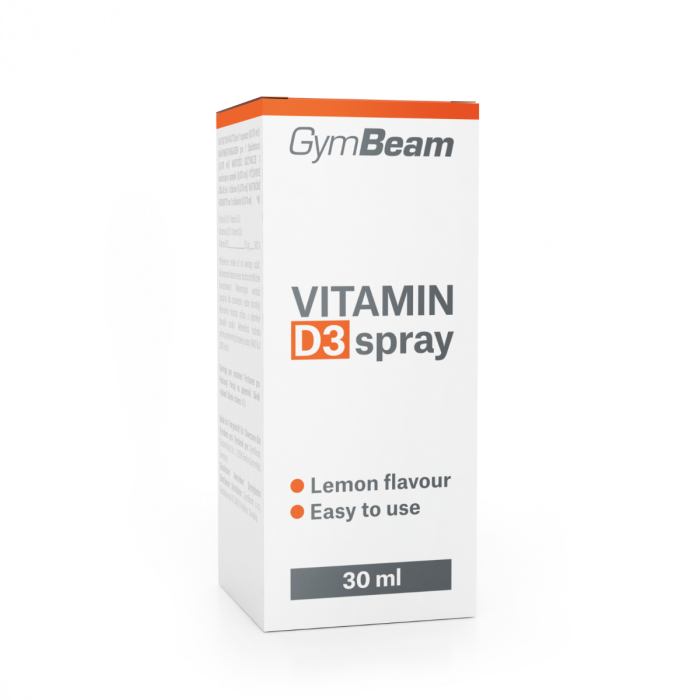 Vitamin D3 Spray - GymBeam 30 ml - Zitrone