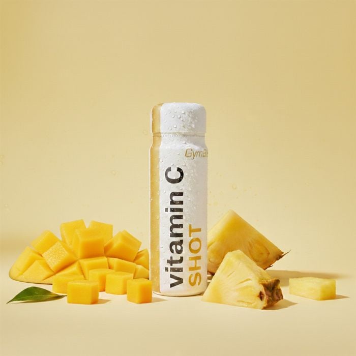 Vitamin C shot - GymBeam pineapple mango - 60 ml