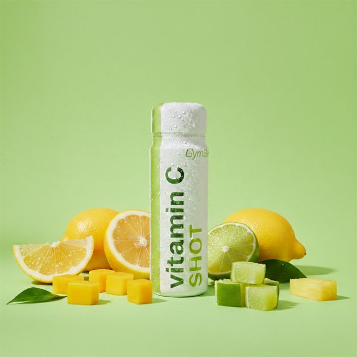 Vitamin C shot - GymBeam pineapple mango - 60 ml