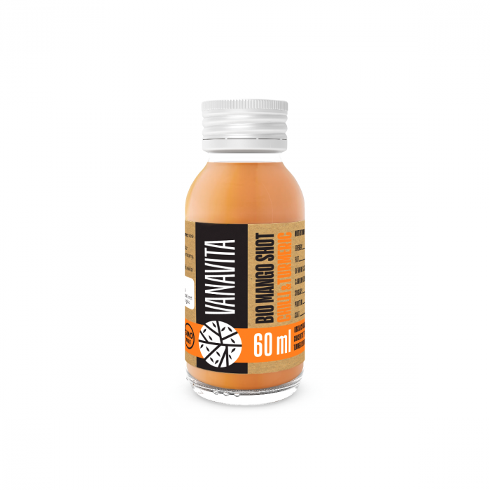 BIO Mangoshot mit Chili & Kurkuma - VanaVita 60 ml