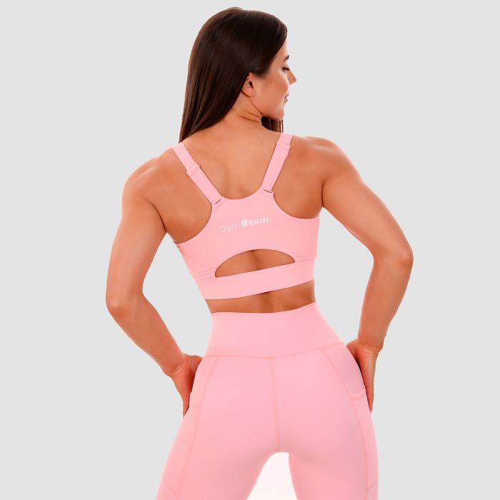 Cut-Out Sport-BH in Pink - GymBeam M