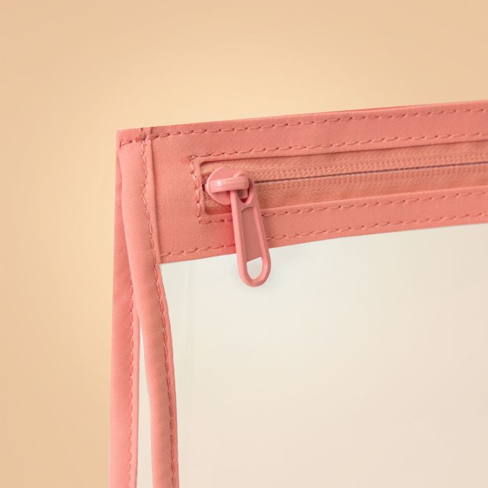 Kulturbeutel in Transparent - BeastPink single_variant