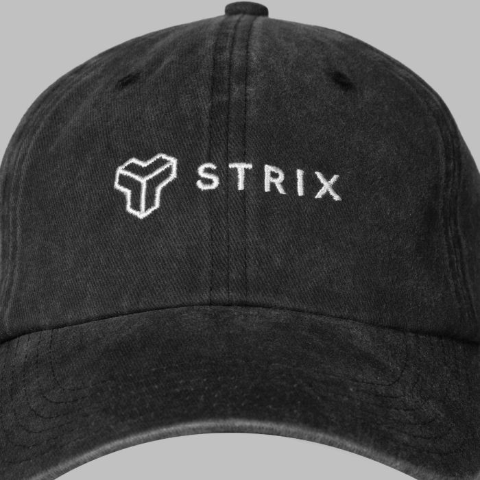 Washed Cap Black - STRIX single_variant