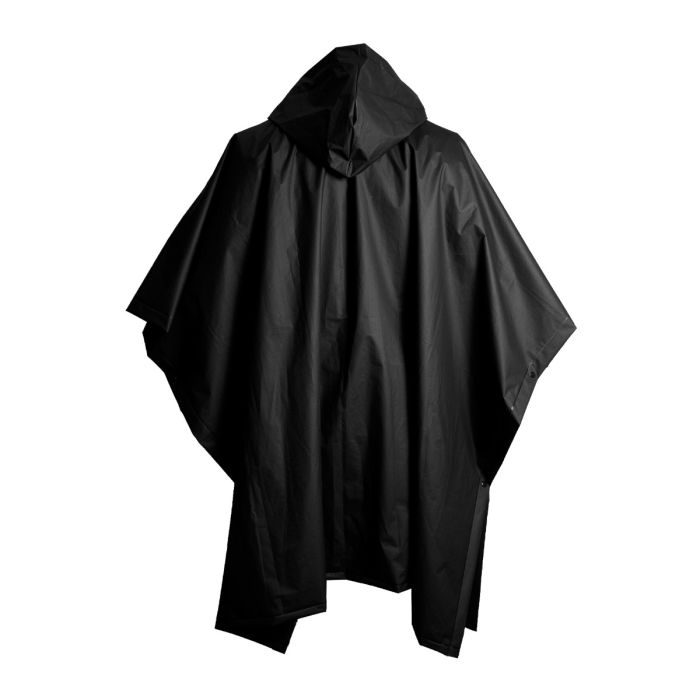 Wasserdichter Poncho in Black - GymBeam single_variant