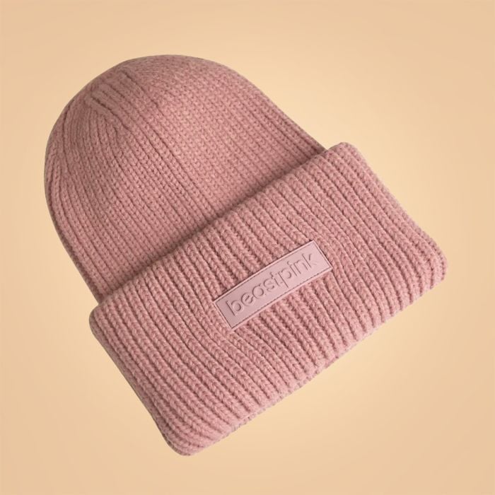 Wintermütze in Peach - BeastPink single_variant