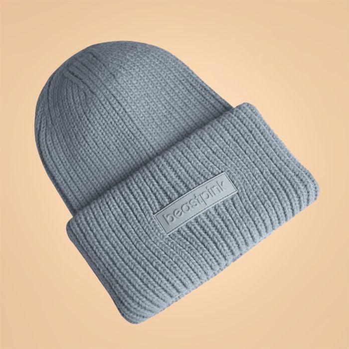 Wintermütze in Storm Blue - BeastPink single_variant