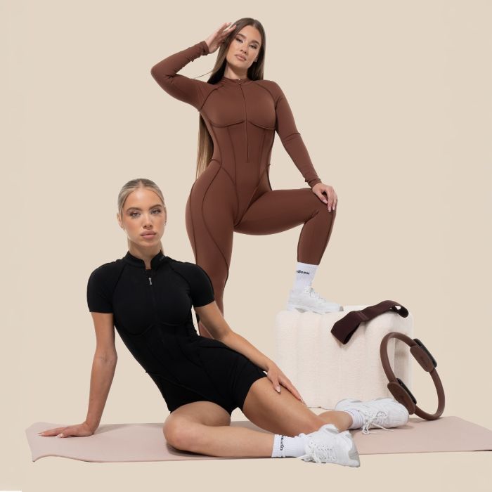 Women's Cosmo Jumpsuit Black - GymBeam L