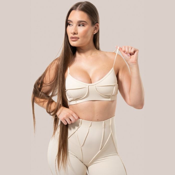 Women's Cosmo Shorts Cream - GymBeam L