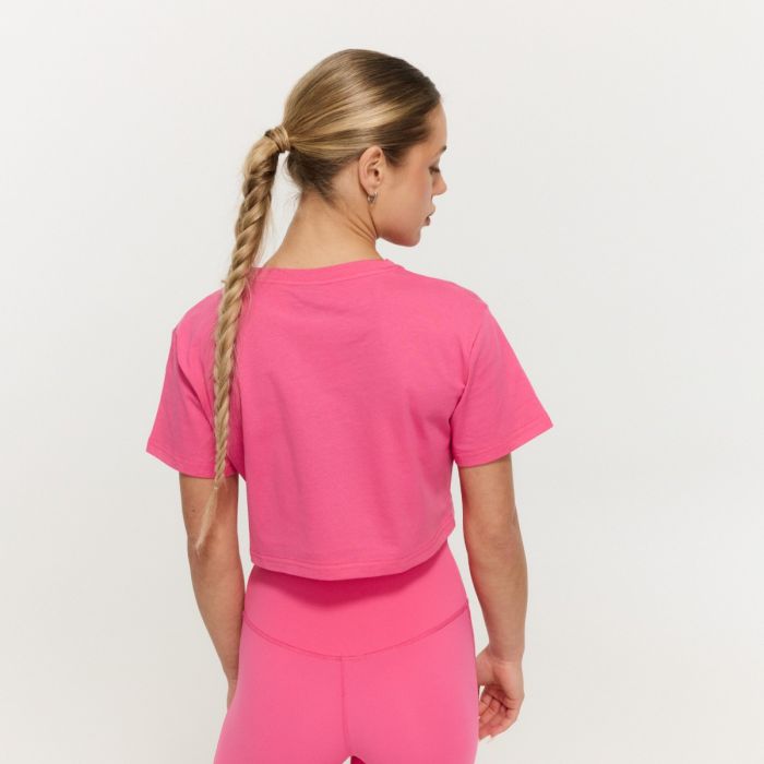 Women‘s Limitless Cropped T-Shirt Dragonfruit - GymBeam L