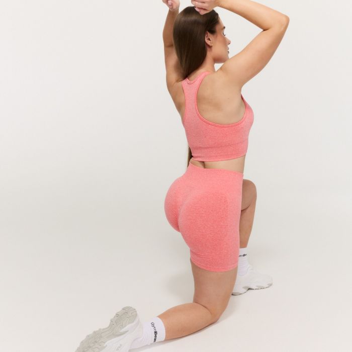 Women‘s FLO Shorts Coral - GymBeam S