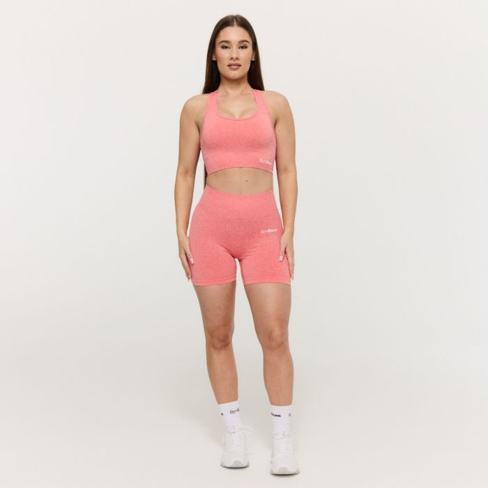 Women‘s FLO Shorts Coral - GymBeam S