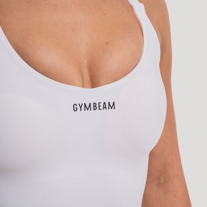 Flow Bodysuit für Frauen in White  – GymBeam XS