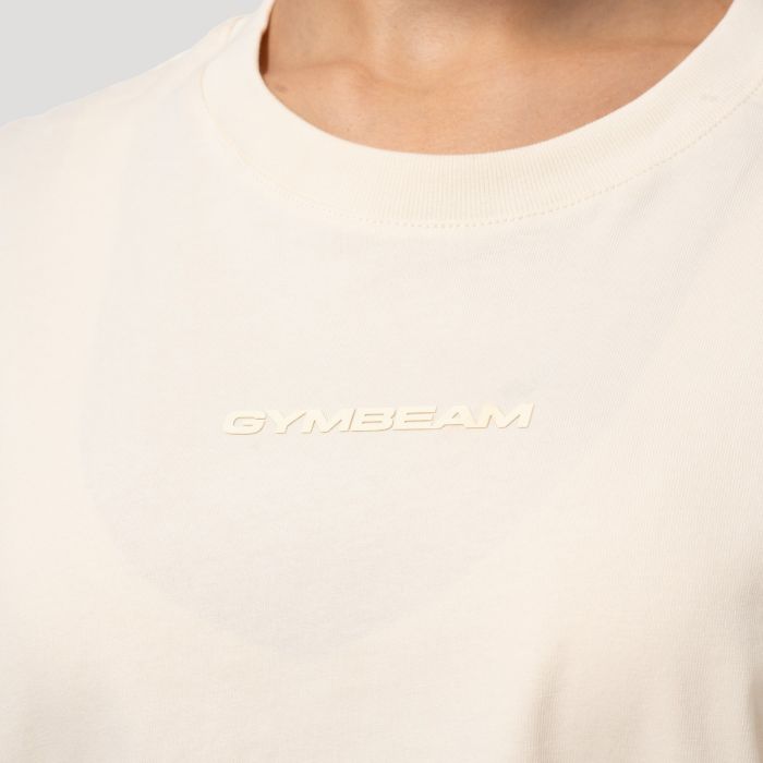 Mochi Oversized T-Shirt für Frauen in Cream - GymBeam M