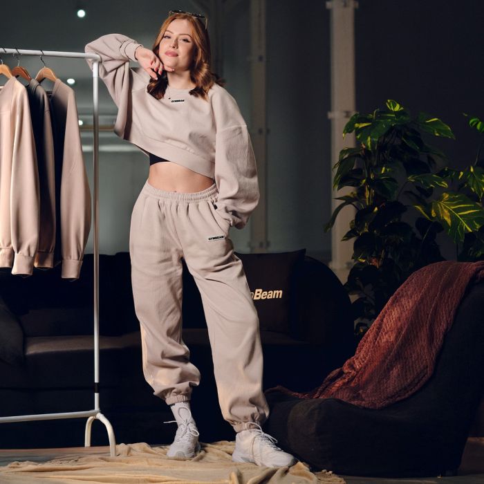 Women‘s Aura Joggers Grey - GymBeam L