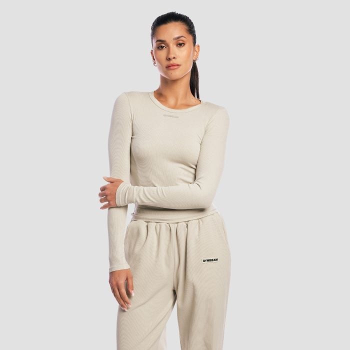 Aura Langarm Shirt für Frauen in Grey - GymBeam L