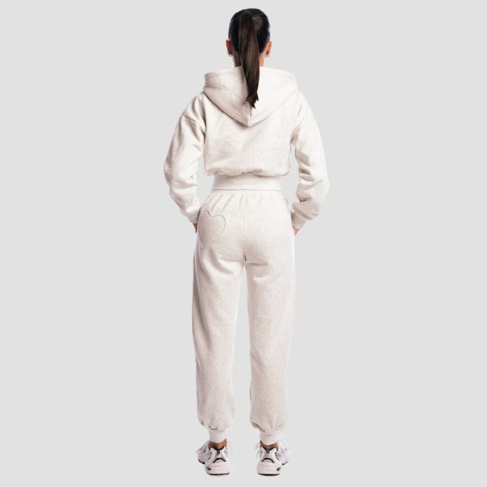Women‘s Base Zip Up Hoodie Cloud - GymBeam M