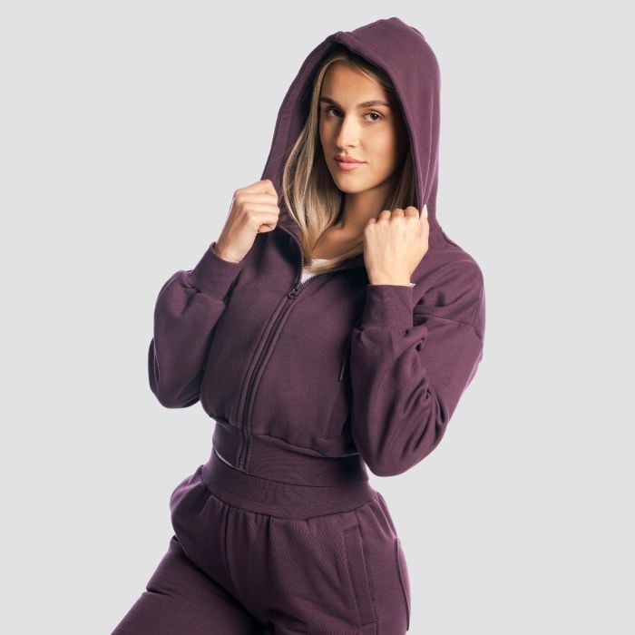 Women‘s Base Zip Up Hoodie Eclipse - GymBeam S