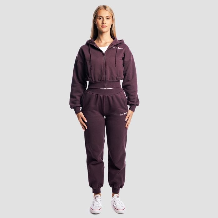 Women‘s Base Zip Up Hoodie Eclipse - GymBeam S