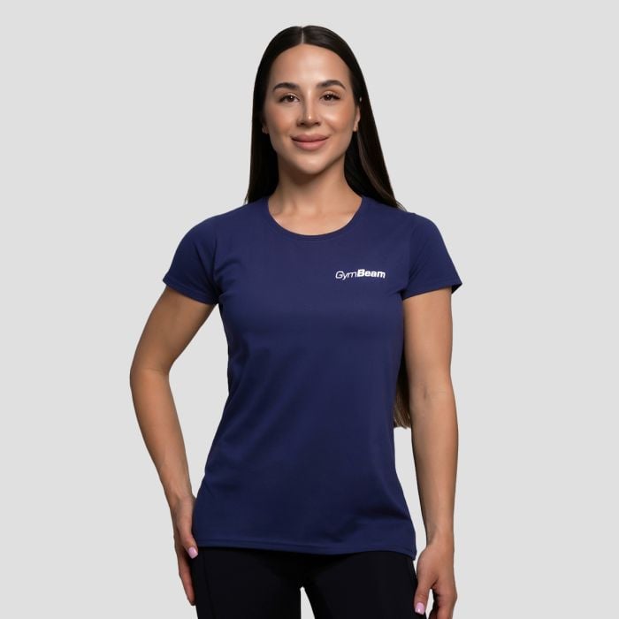 Basic T-Shirt für Frauen in Navy Blue - GymBeam M
