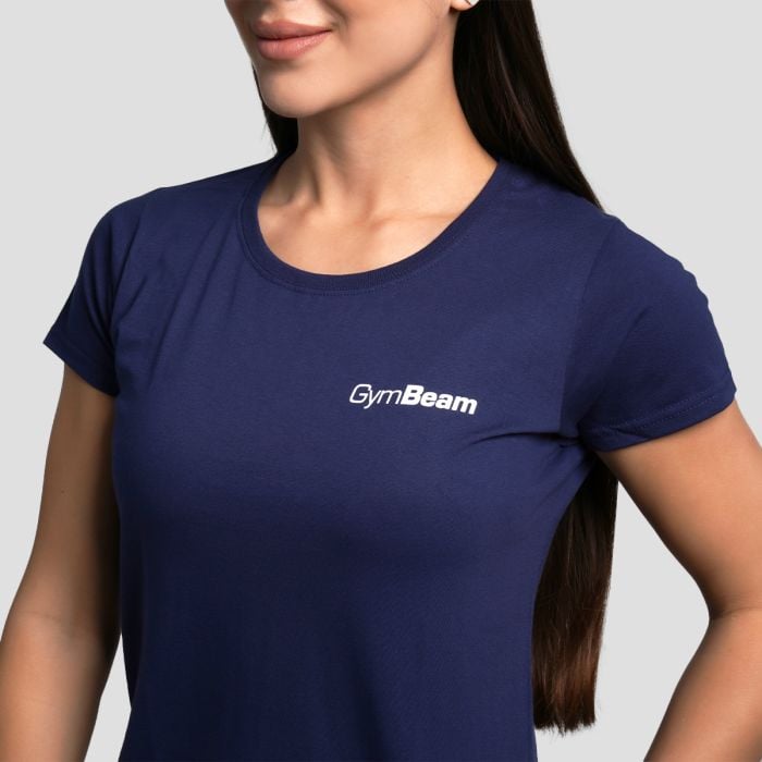 Basic T-Shirt für Frauen in Navy Blue - GymBeam M