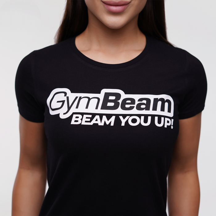 Beam T-Shirt für Frauen Black - GymBeam M