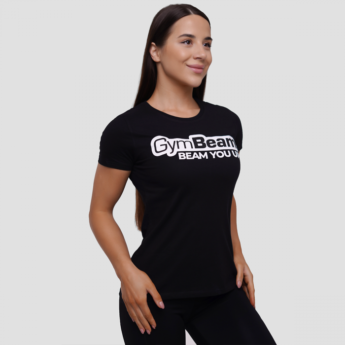 Beam T-Shirt für Frauen Black - GymBeam M