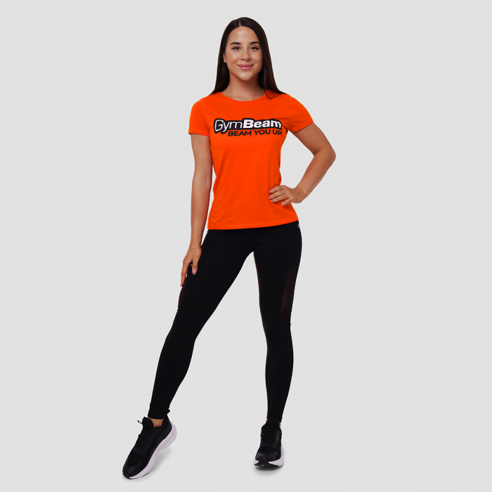 Beam T-Shirt für Frauen Orange - GymBeam M