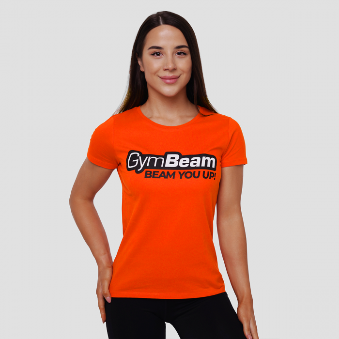 Beam T-Shirt für Frauen Orange - GymBeam M
