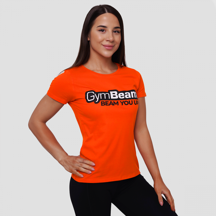 Beam T-Shirt für Frauen Orange - GymBeam M