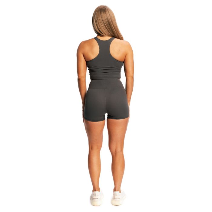 Women‘s BEAT Shorts Charcoal - GymBeam XXL